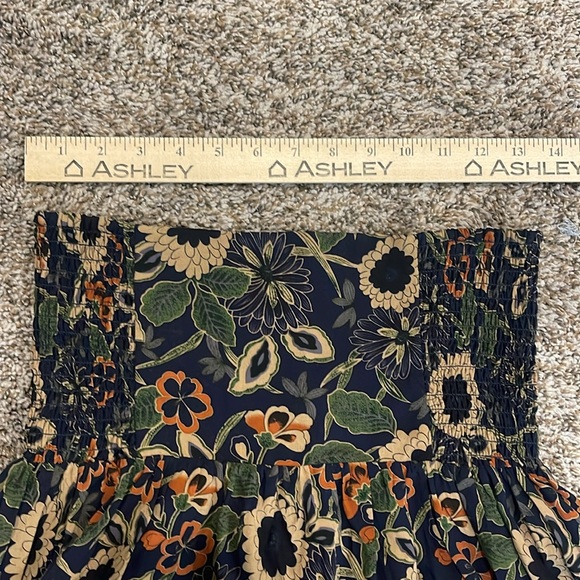 Natural Life Navy Floral Patterned Fabric size S - Picture 6 of 8